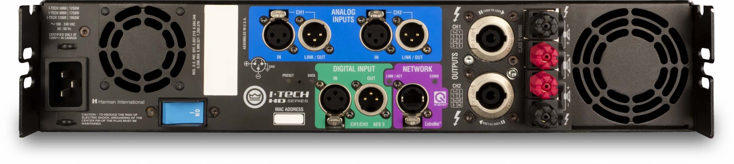 Crown iTech 9000 HD Endstufe