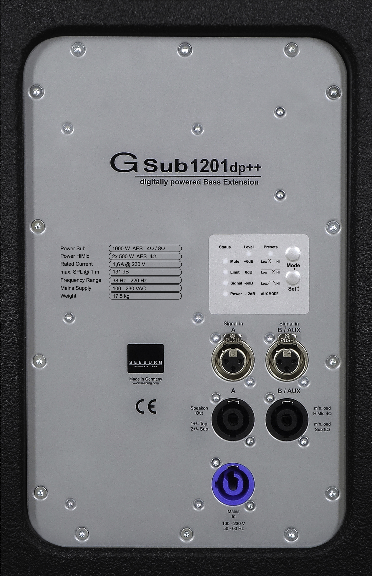 Seeburg Acoustic Line G Sub 1201 dp++ Lautsprecher